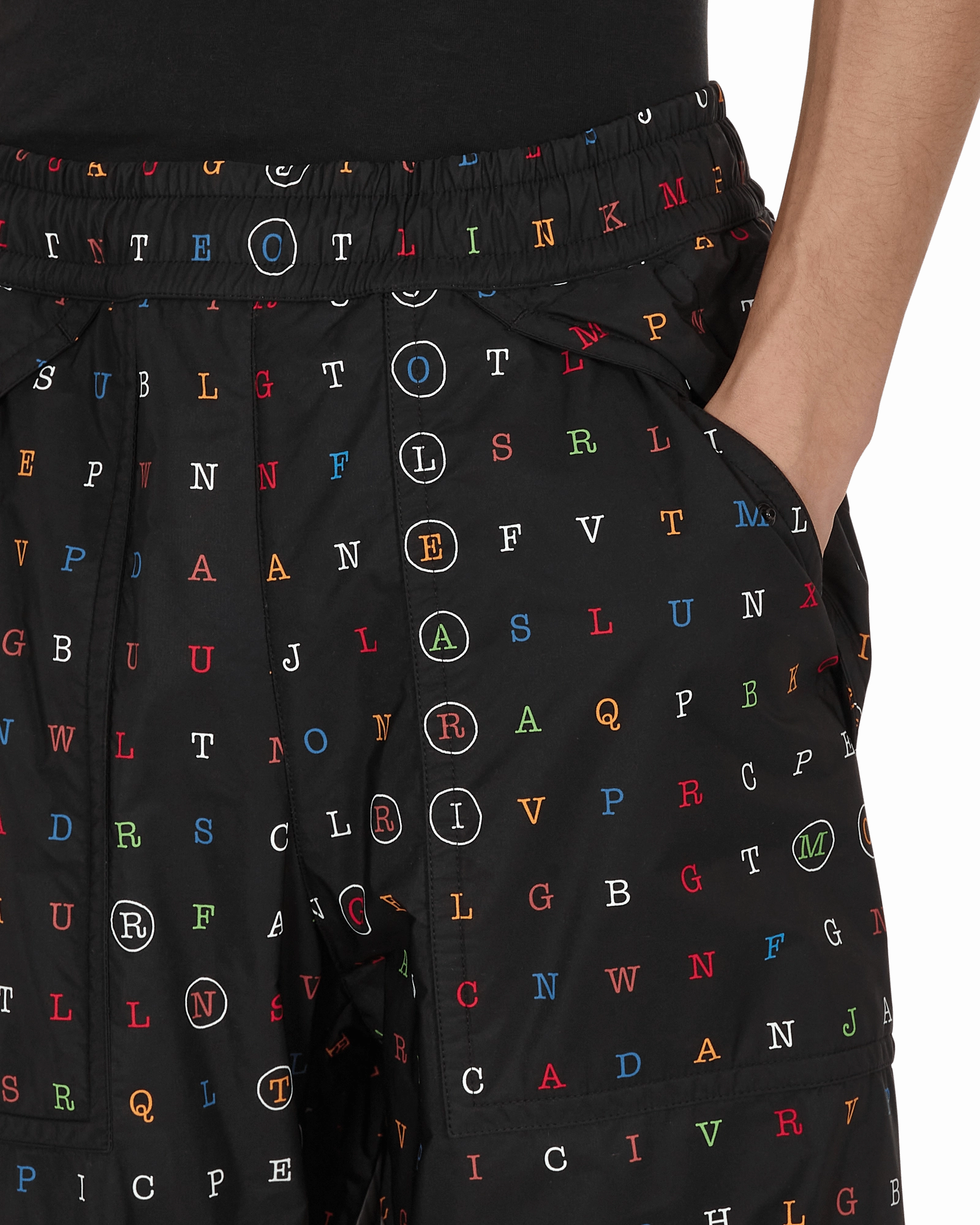 3 Moncler Grenoble Padded Pants Black