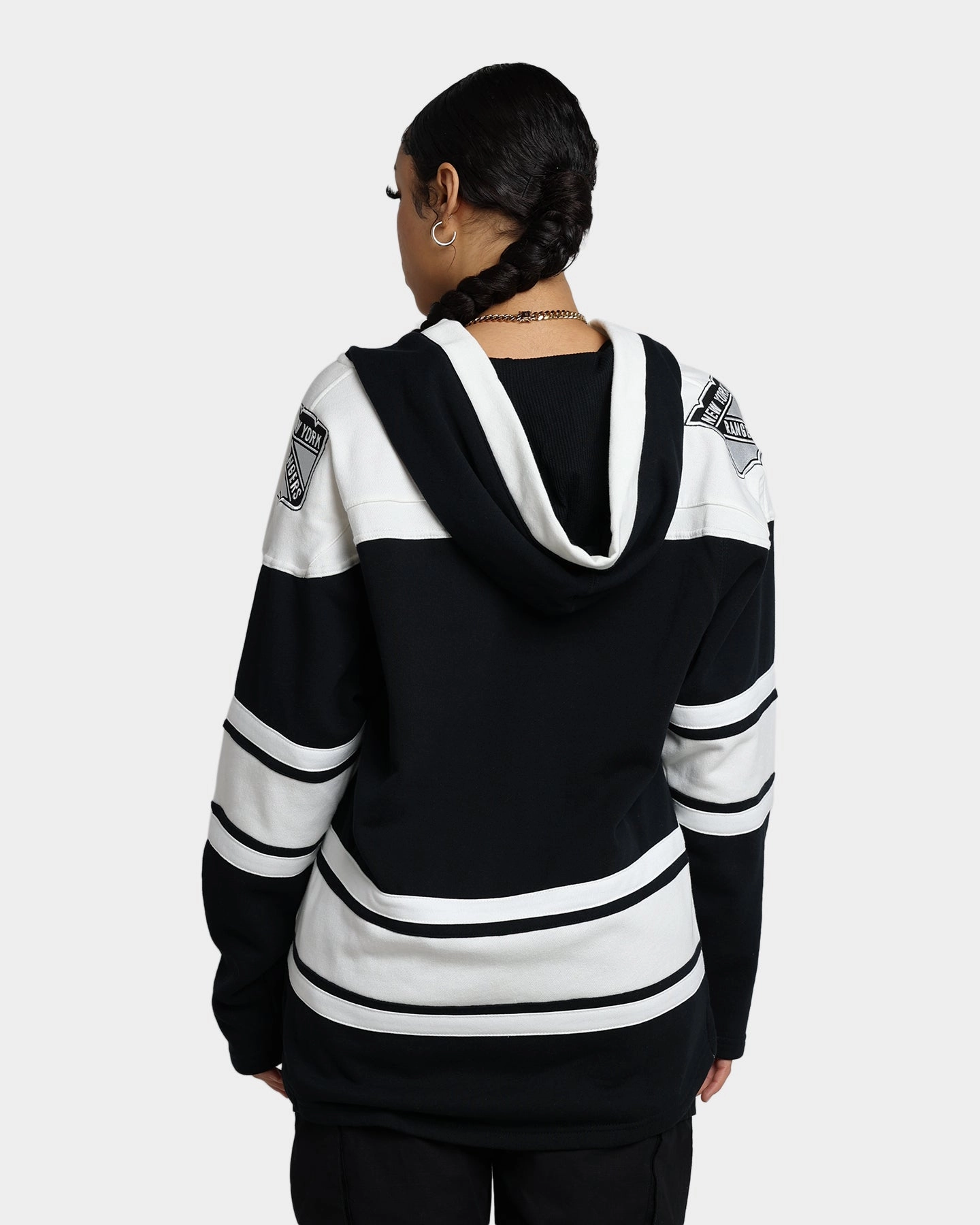 47 Brand New York Rangers Superior Lacer Hoodie Jet Black
