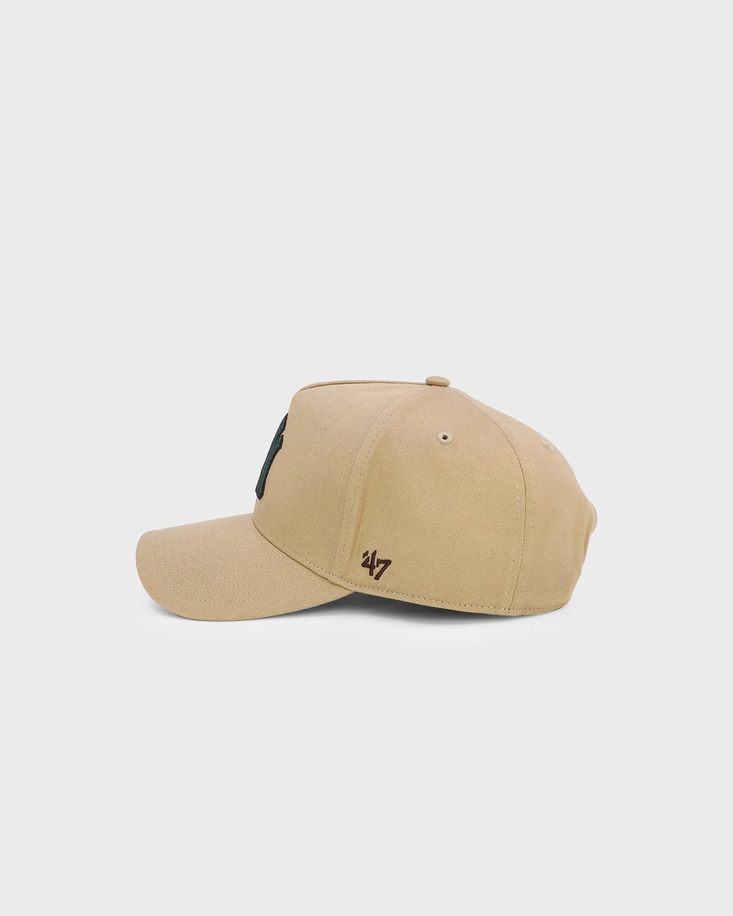 47 Brand New York Yankees 'Croc Hunter' Sure SHot '47 MVP DT Snapback Khaki/Dark Green