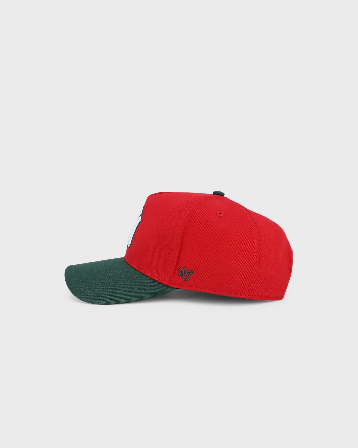 47 Brand New York Yankees 'Scarlet Pines' Sure Shot '47 MVP DT Snapback Red/Dark Green