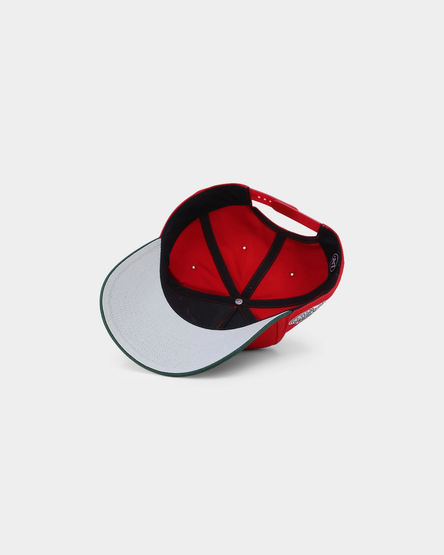 47 Brand New York Yankees 'Scarlet Pines' Sure Shot '47 MVP DT Snapback Red/Dark Green