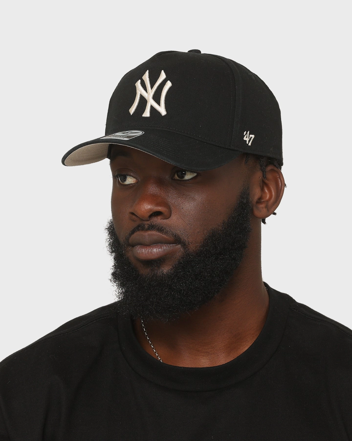 47 Brand New York Yankees Legend Replica MVP DT Snapback Black/Bone