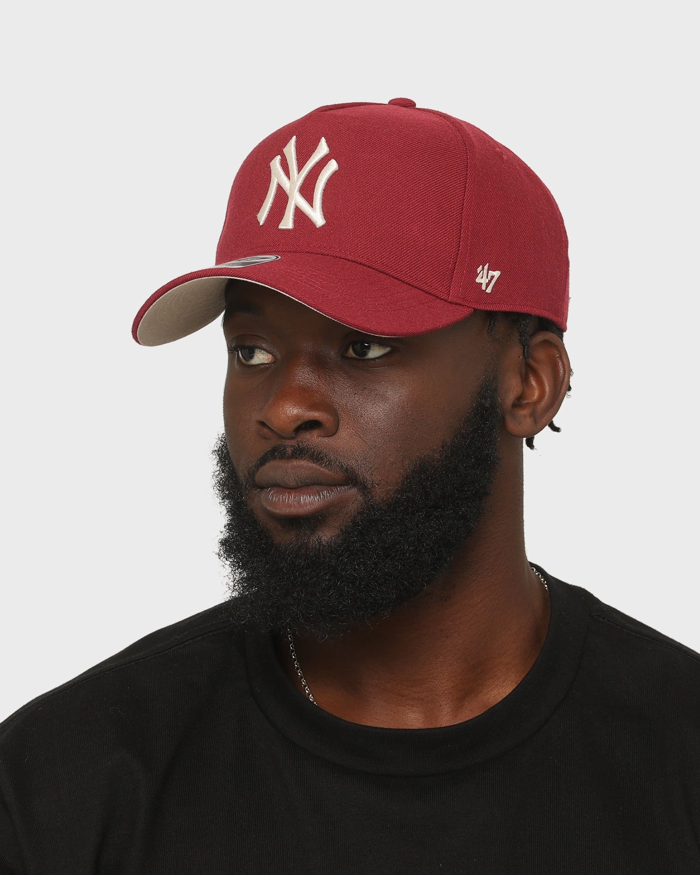 47 Brand New York Yankees Replica MVP DT Snapback Cardinal