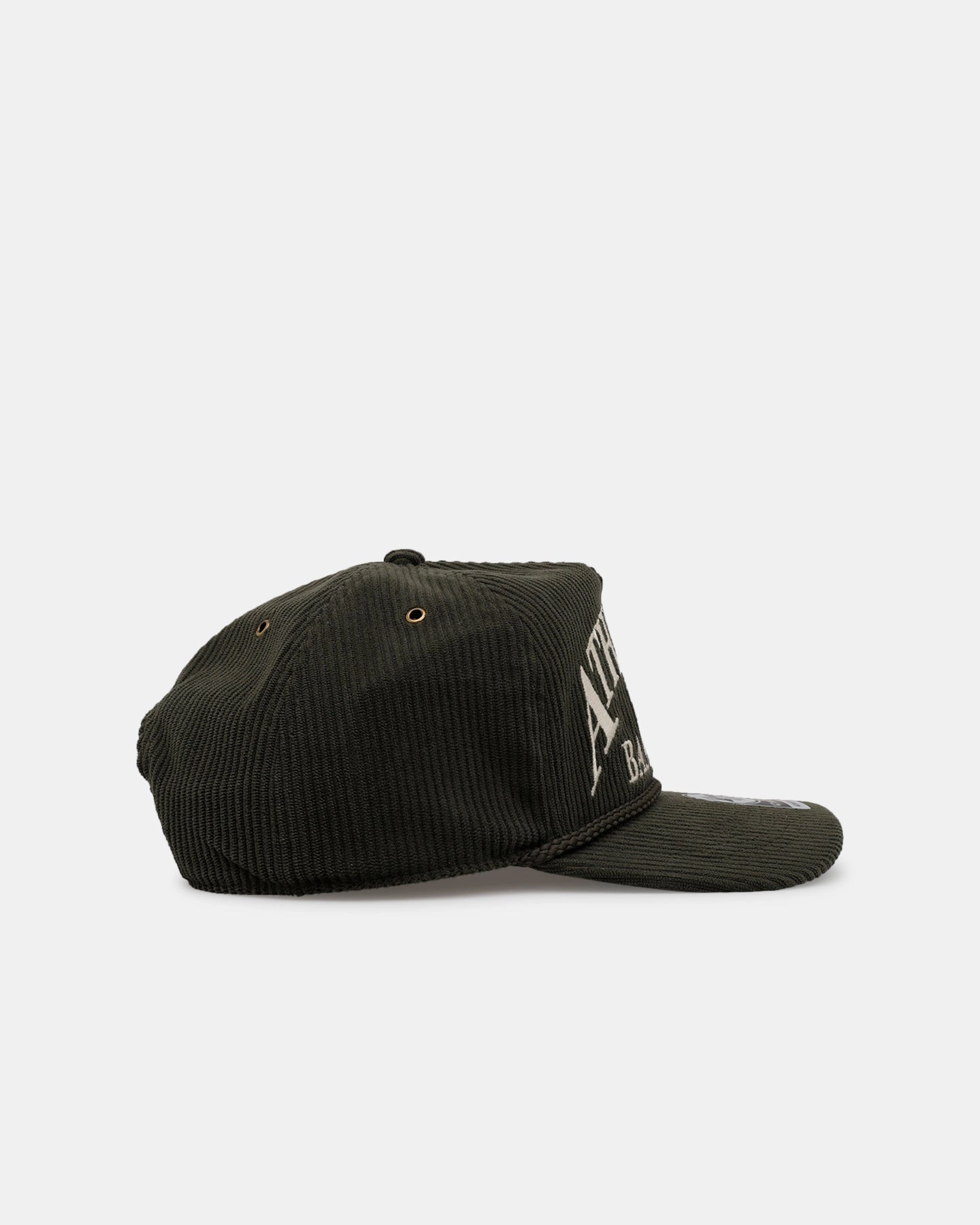 47 Brand Oakland Athletics 'Pitchout' 47 Hitch Corduroy Snapback Green