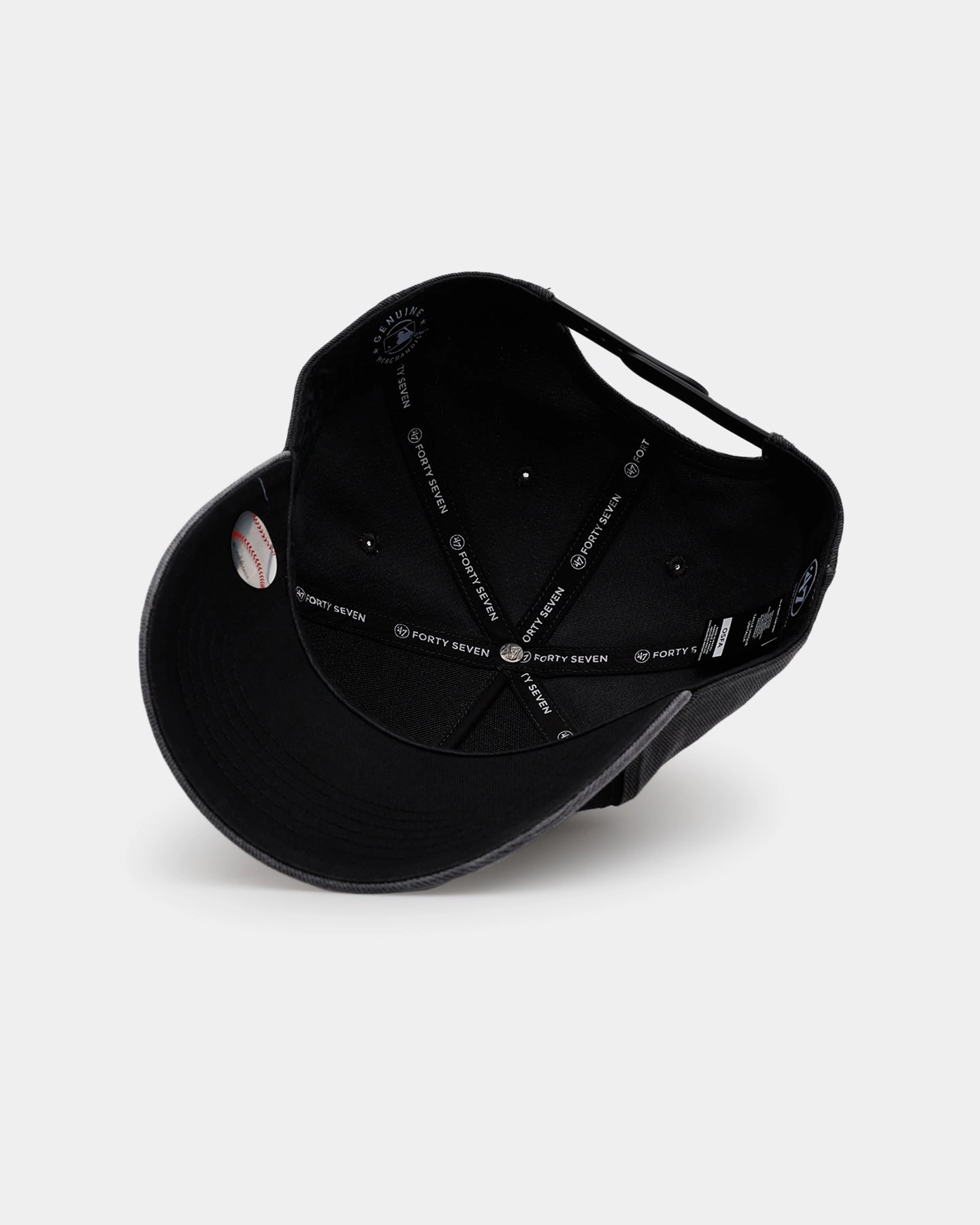 47 Brand Oakland Athletics 'Washed Black' Offside DT Snapback Washed Black