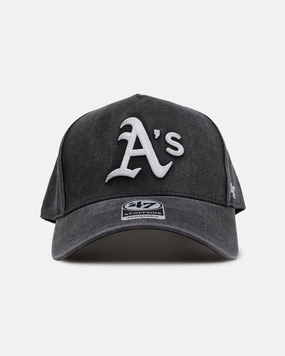 47 Brand Oakland Athletics 'Washed Black' Offside DT Snapback Washed Black