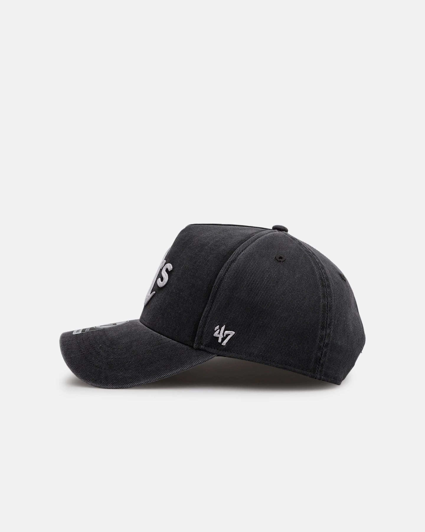 47 Brand Oakland Athletics 'Washed Black' Offside DT Snapback Washed Black