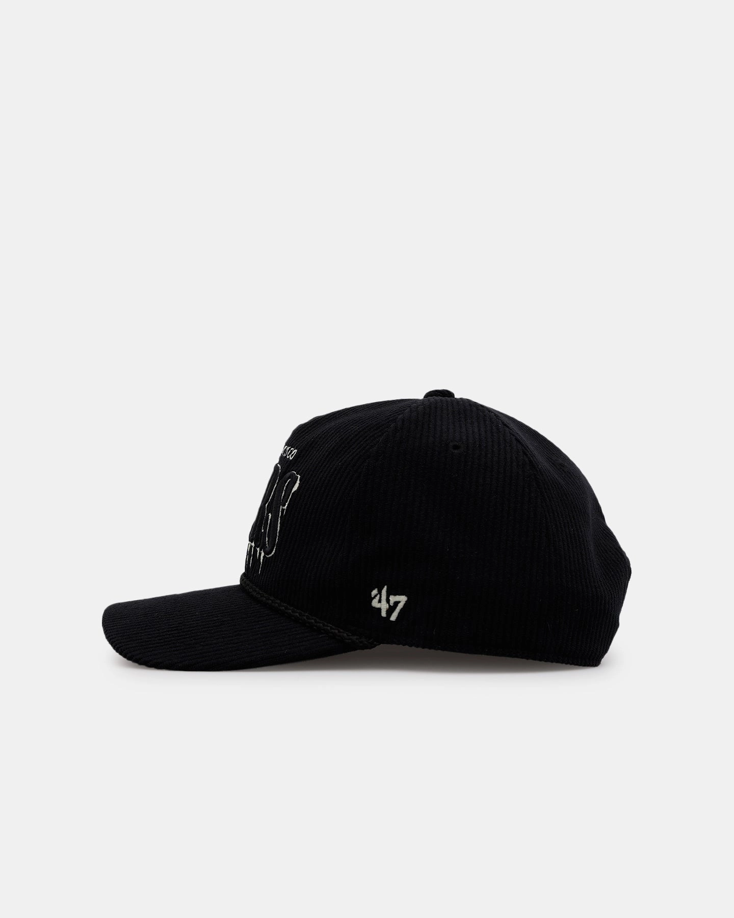 47 Brand San Francisco 49ers 'Slasher' 47 Hitch Corduroy Snapback Black