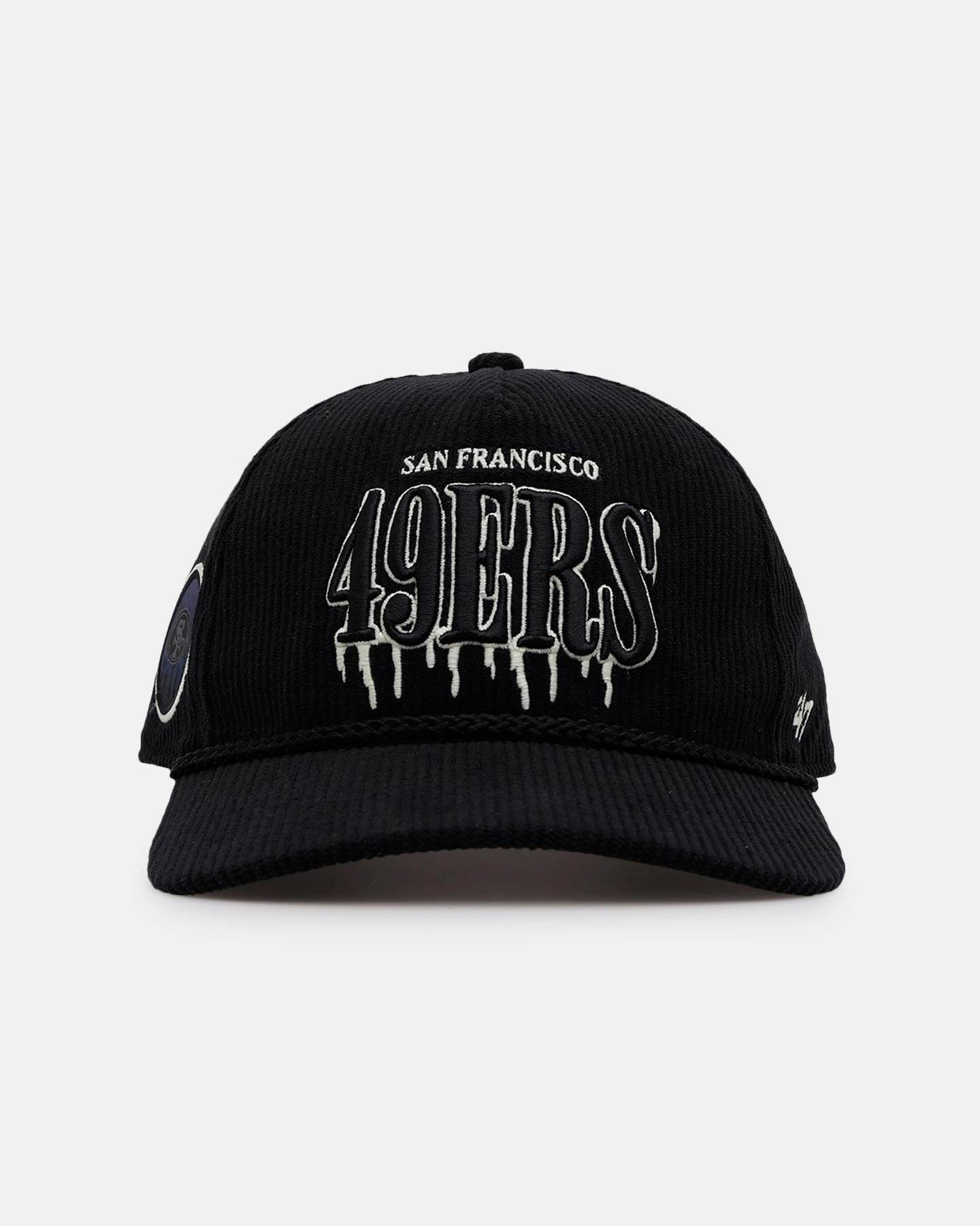47 Brand San Francisco 49ers 'Slasher' 47 Hitch Corduroy Snapback Black