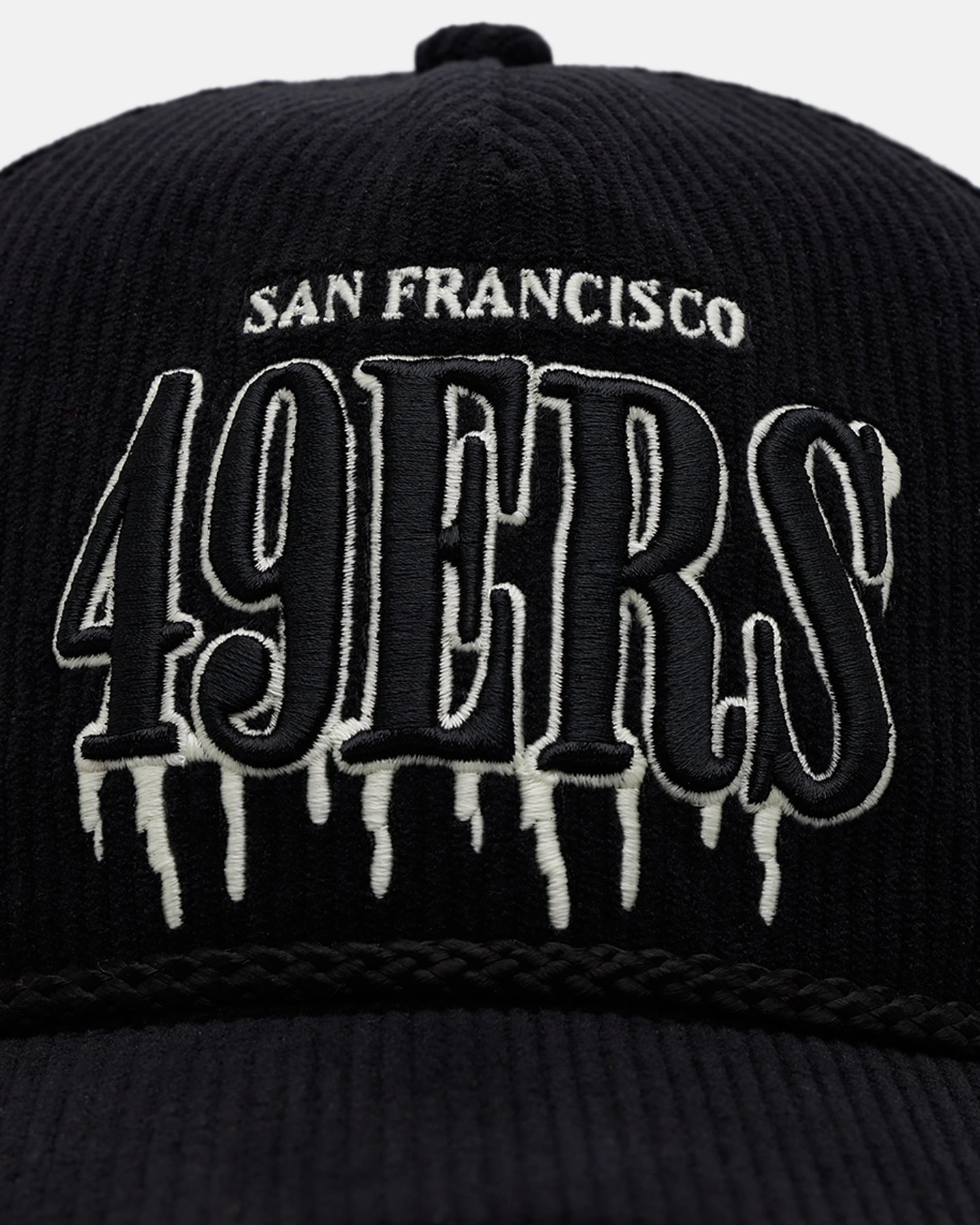 47 Brand San Francisco 49ers 'Slasher' 47 Hitch Corduroy Snapback Black