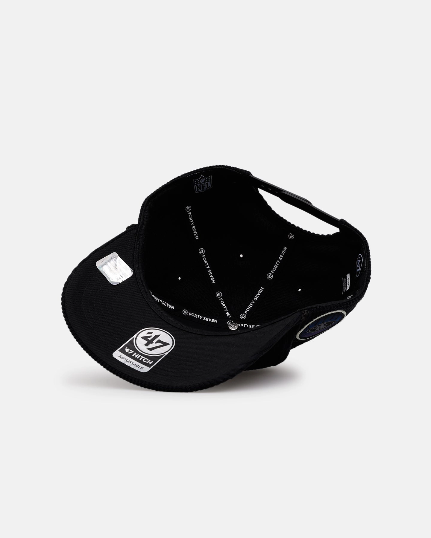 47 Brand San Francisco 49ers 'Slasher' 47 Hitch Corduroy Snapback Black