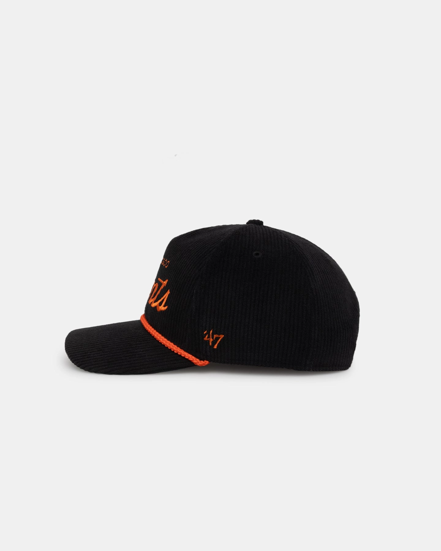 47 Brand San Francisco Giants 'MLB Opening Day' Corduroy Crossrope Hitch Snapback Black