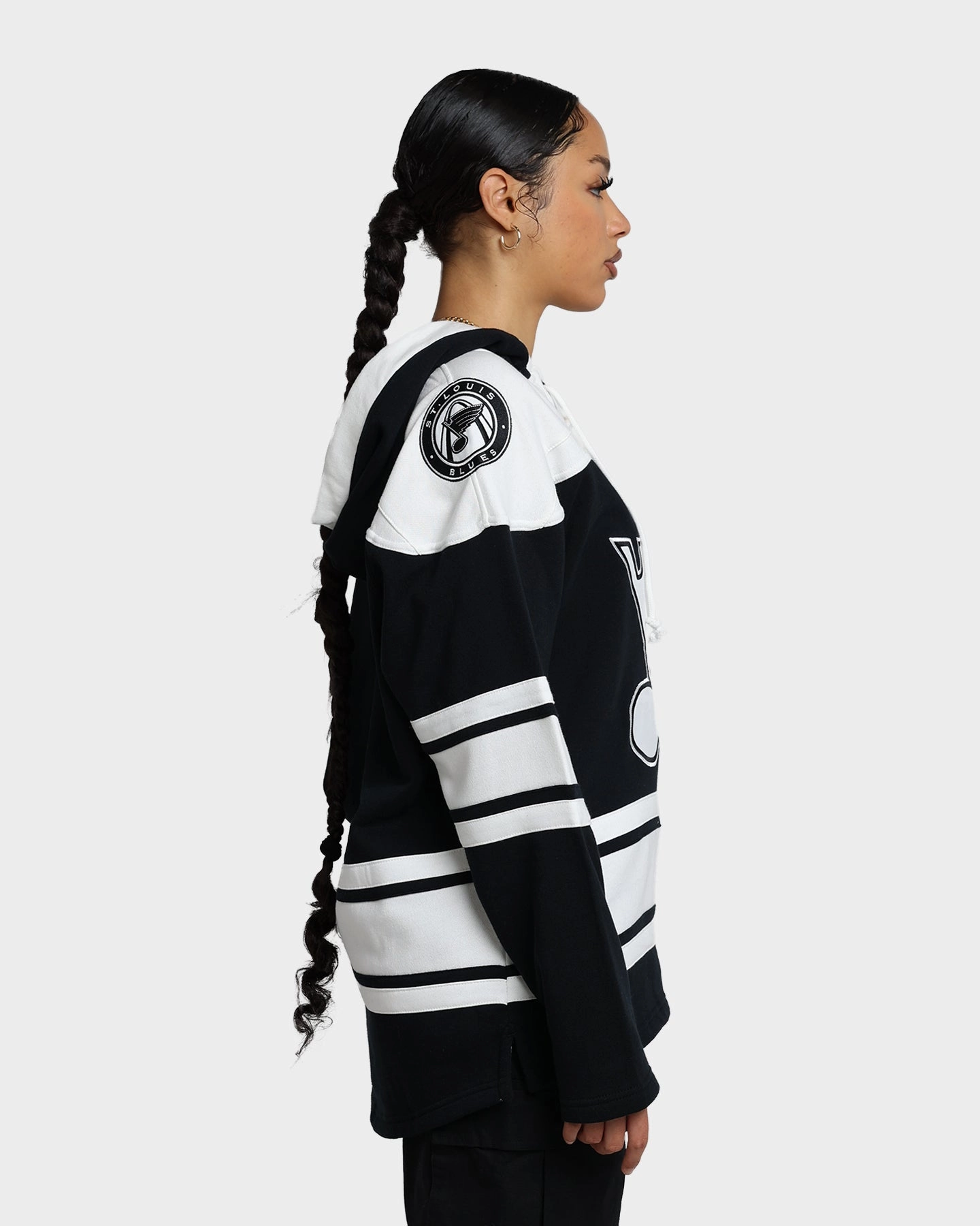 47 Brand St. Louis Blues Superior Lacer Hoodie Jet Black