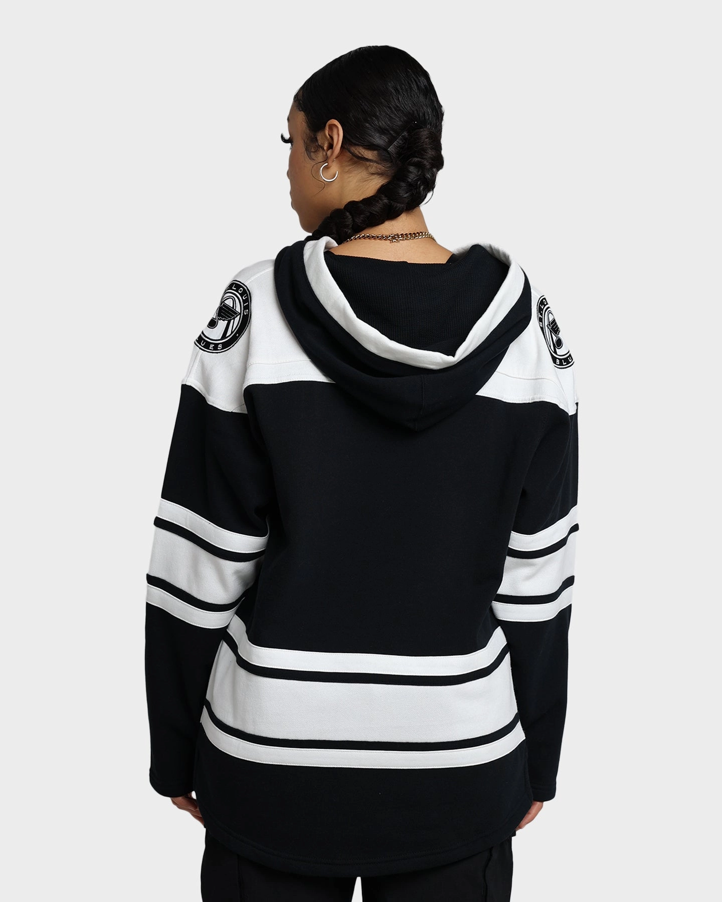 47 Brand St. Louis Blues Superior Lacer Hoodie Jet Black