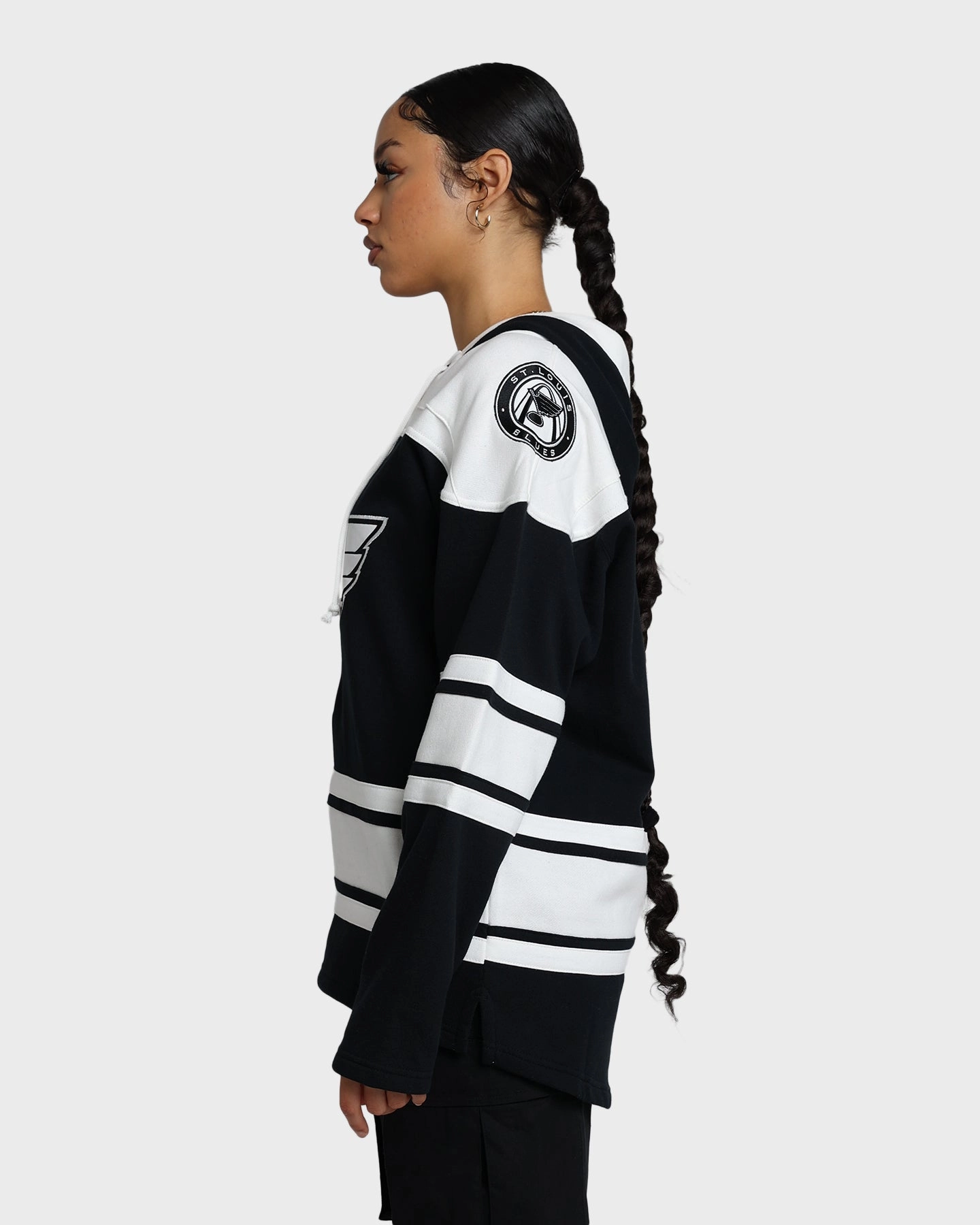 47 Brand St. Louis Blues Superior Lacer Hoodie Jet Black