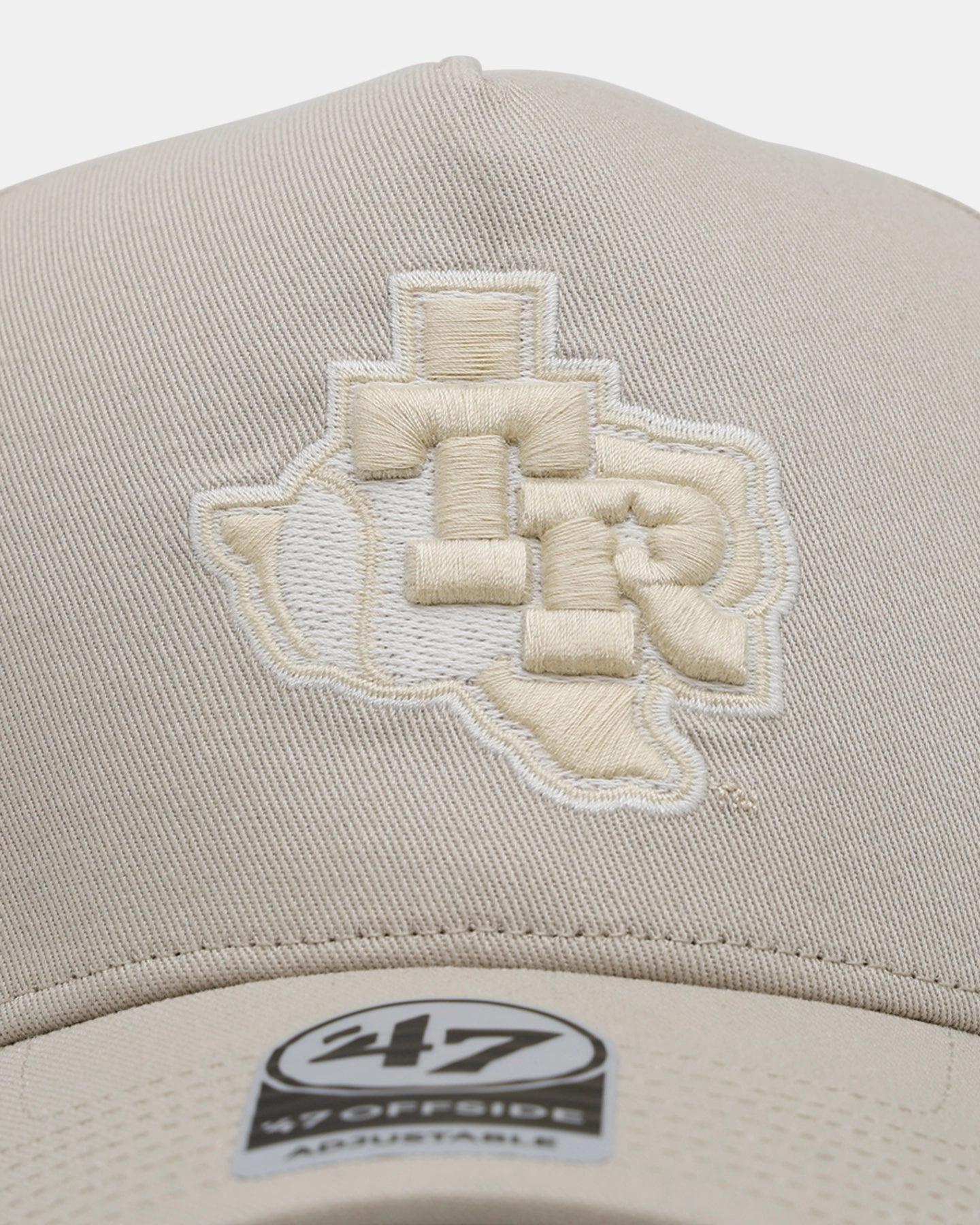 47 Brand Texas Rangers 'Contemporary Basics' Offside DT Snapback Tan