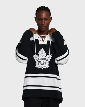 47 Brand Toronto Maple Leafs Superior Lacer Hoodie Jet Black