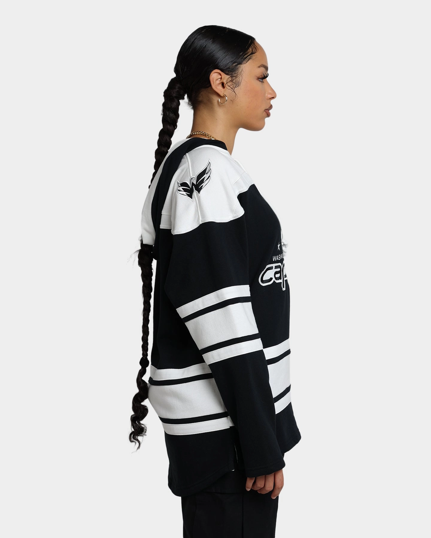 47 Brand Washington Capitals Superior Lacer Hoodie Jet Black