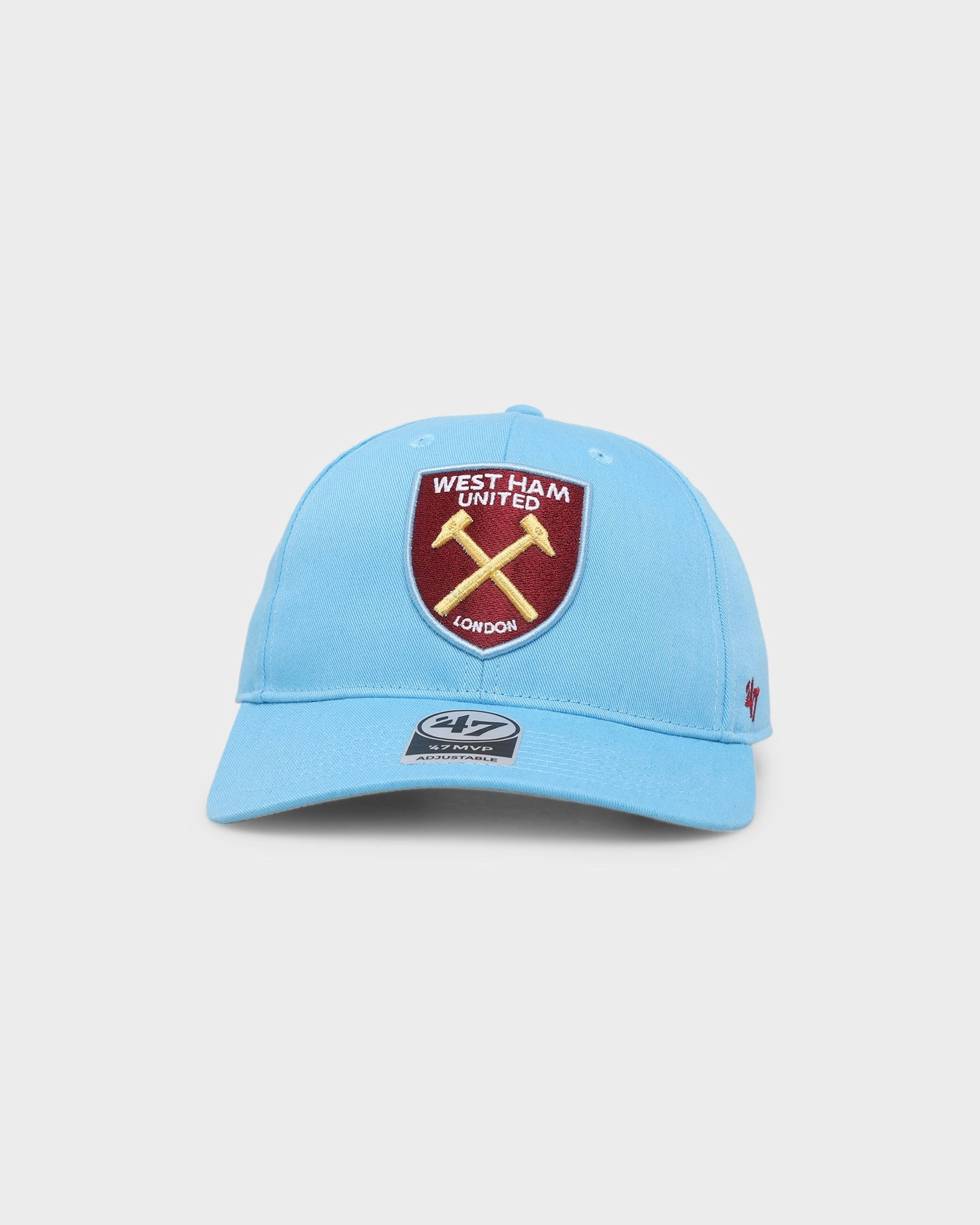47 Brand West Ham United FC Raised Basic 47 MVP Snapback Columbia Blue