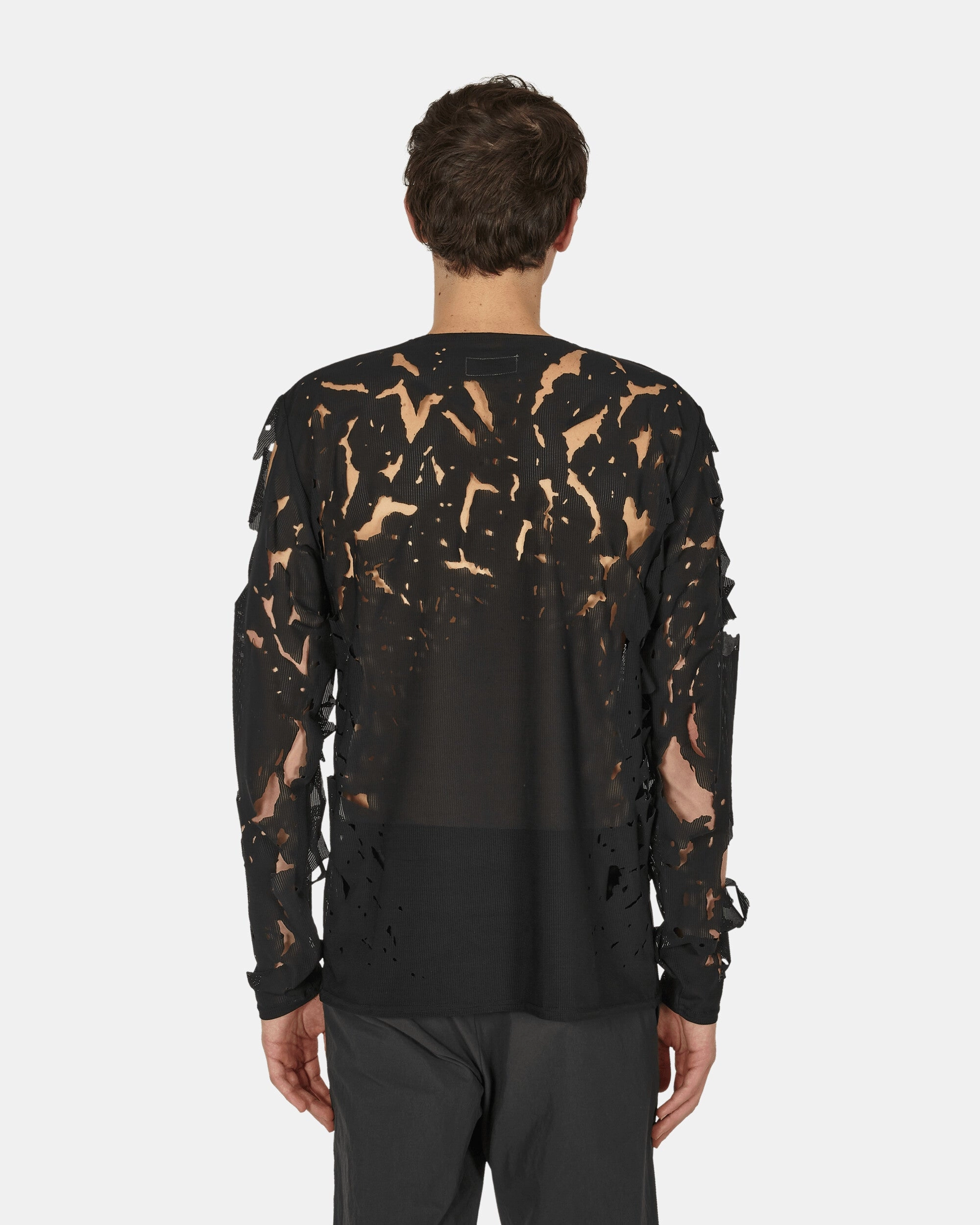 6.0 Long Sleeve Tee Left Black