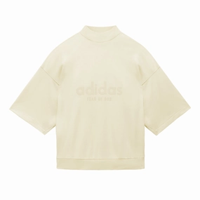   Fear Of God Athletics Heavy Jersey 3/4 Mock Tee 'Pale Yellow'