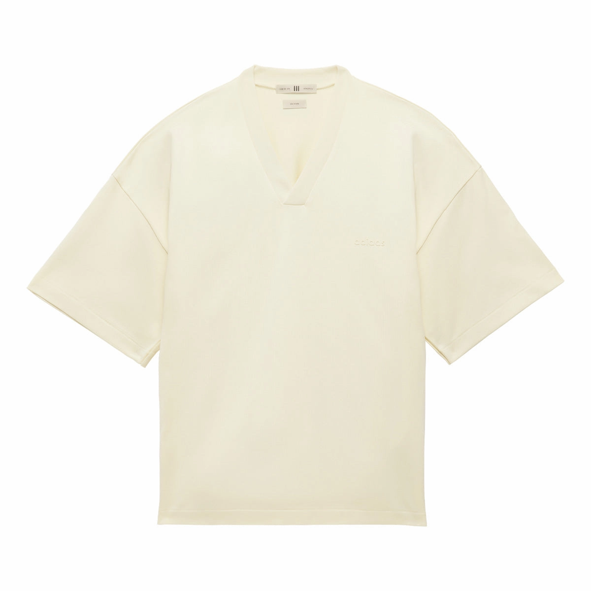   Fear Of God Athletics V-Neck Tee 'Pale Yellow'