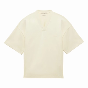   Fear Of God Athletics V-Neck Tee 'Pale Yellow'