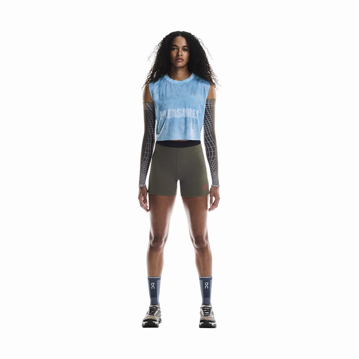   PLEASURES   The LOOP Running Supply Wmns Tank 'Blizzard'