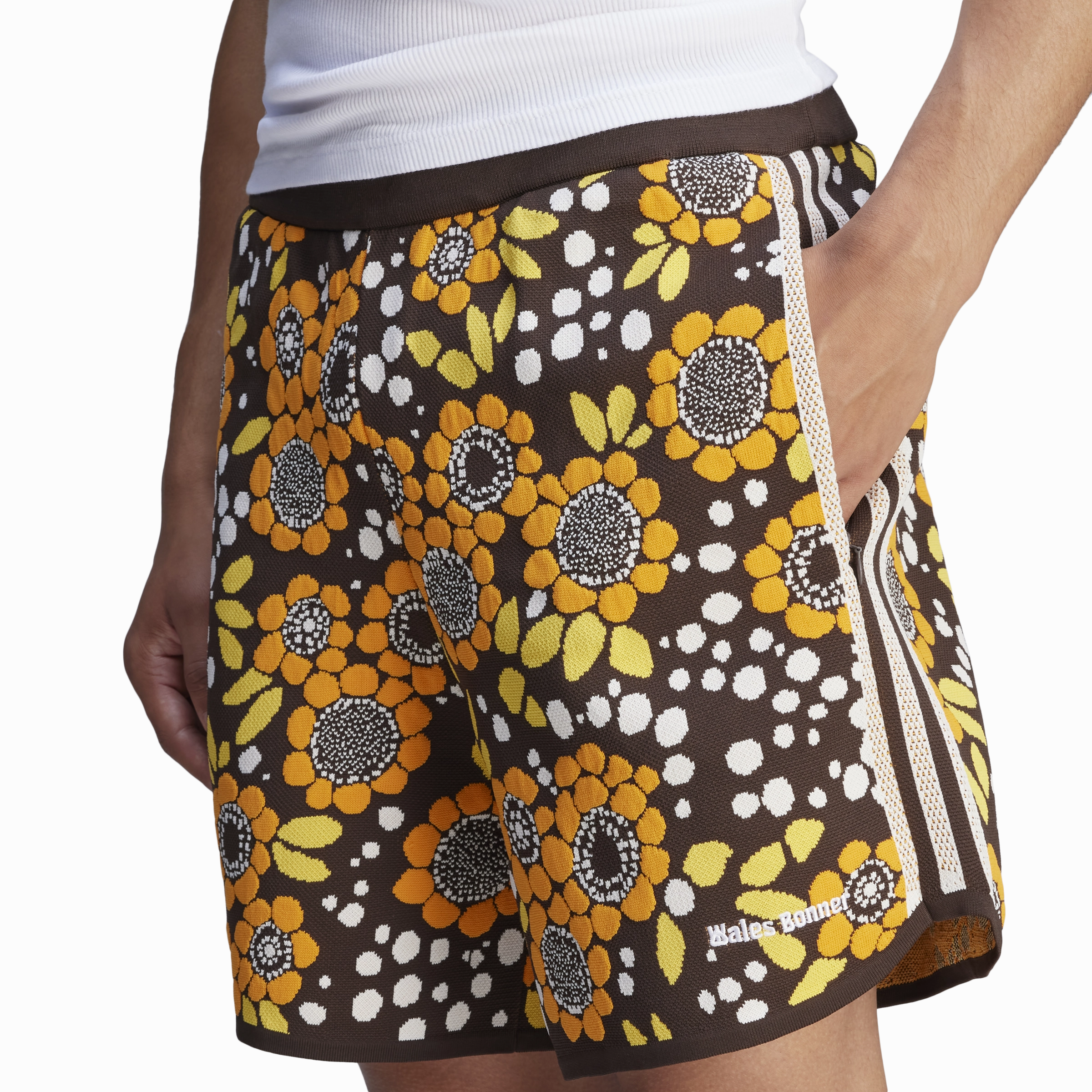   Wales Bonner Knit Floral Short 'Multi'