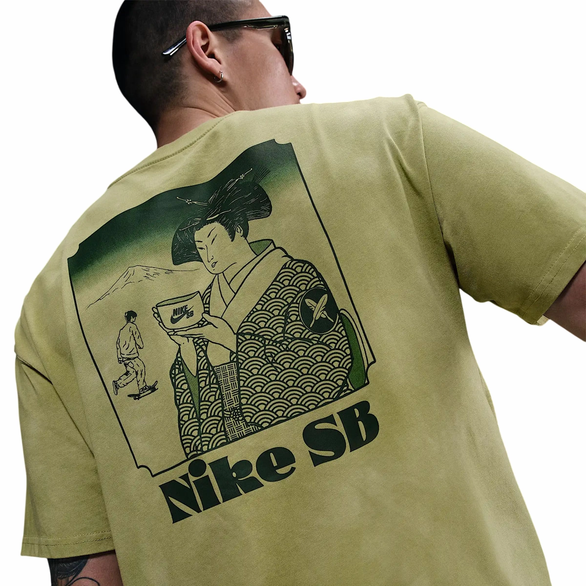   Yuto Horigome SB Tee 'Olive Aura Dusty Olive'