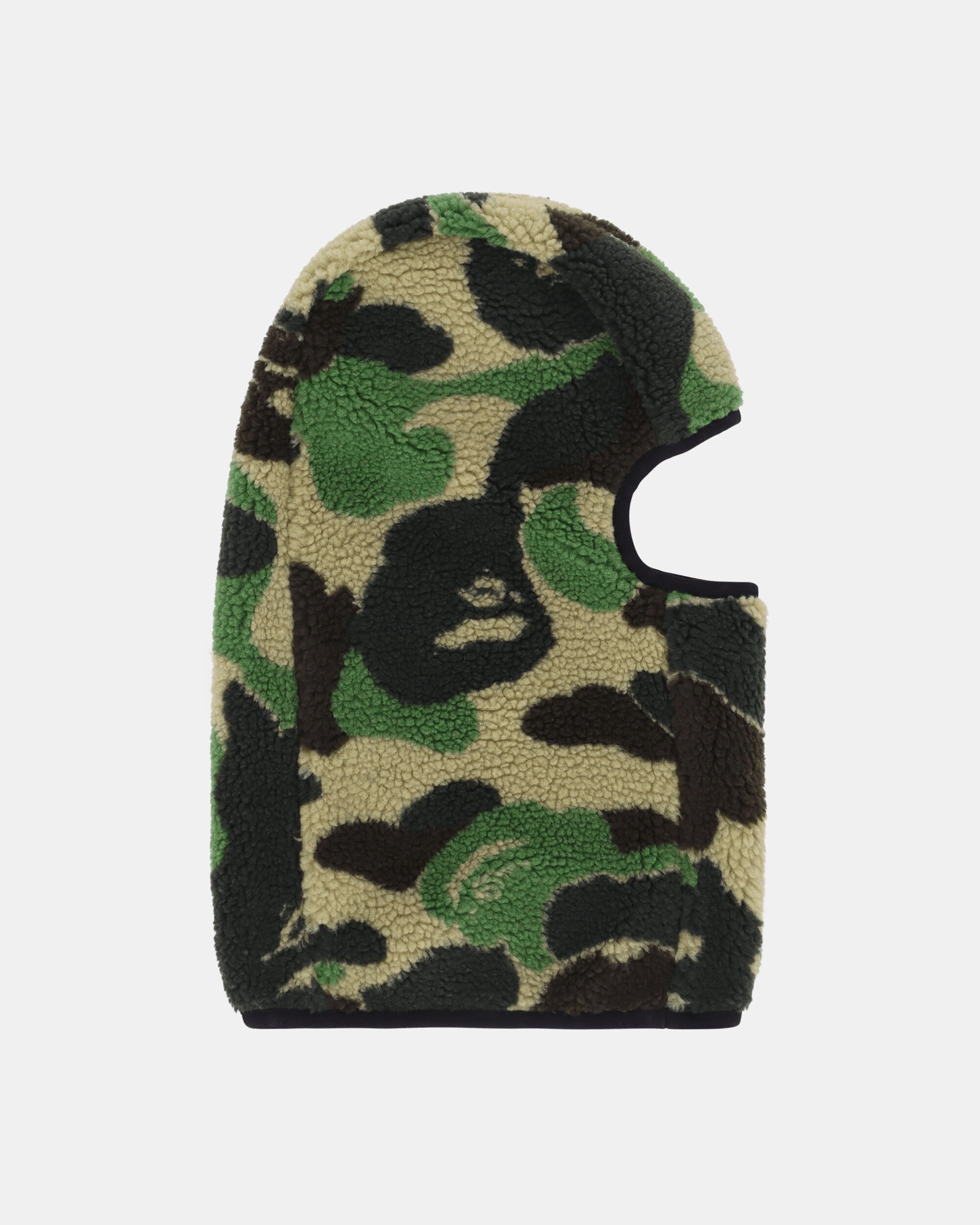 ABC Camo Boa Fleece Balaclava Green