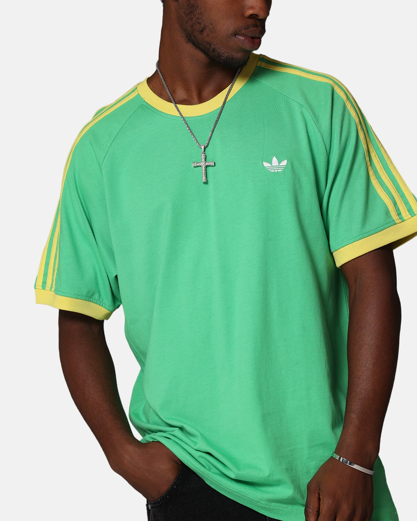 Adidas Monogram Cali T-Shirt Green