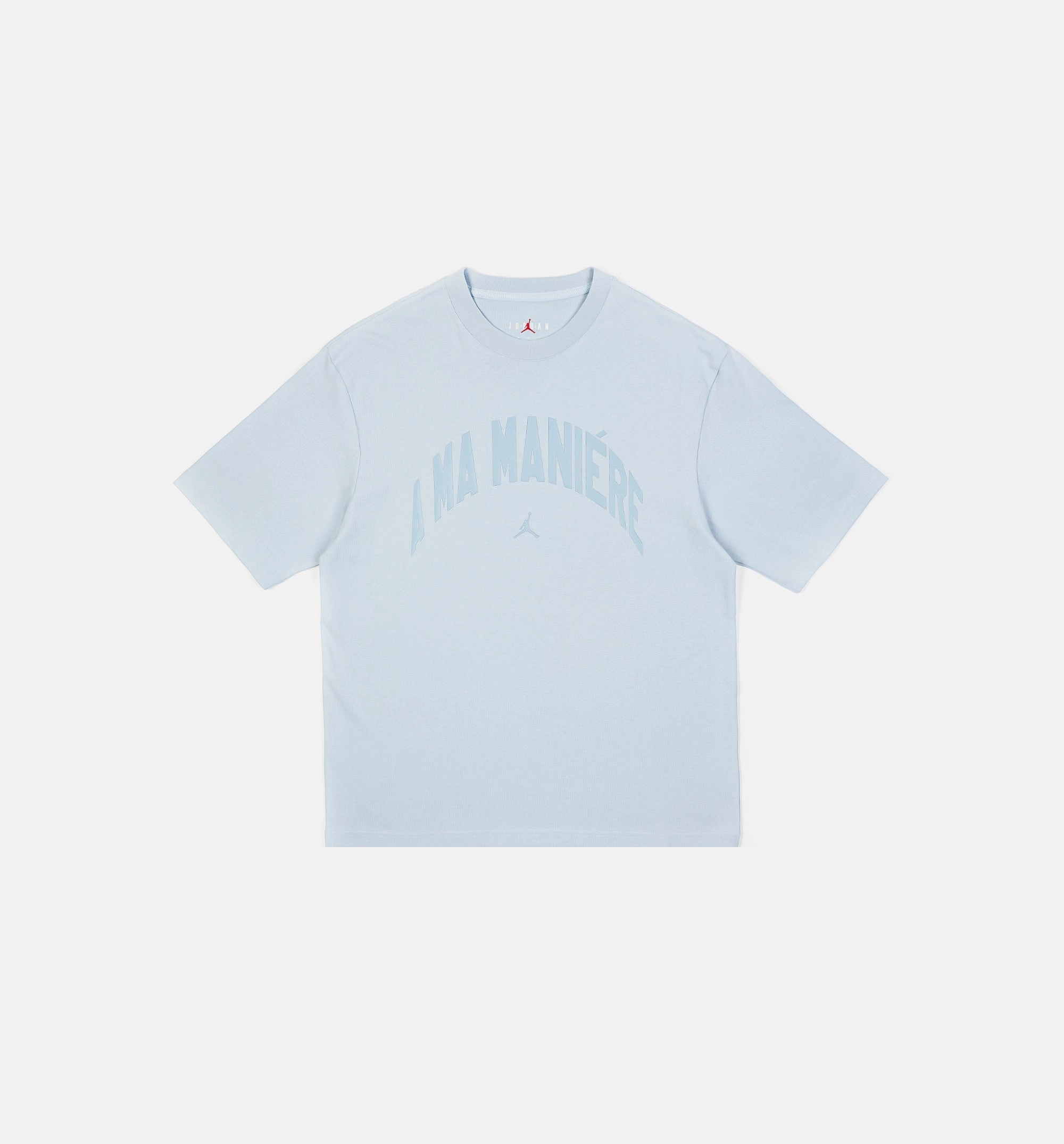 Air Jordan x A Ma Maniere Graphic Mens Short Sleeve Shirt - Blue