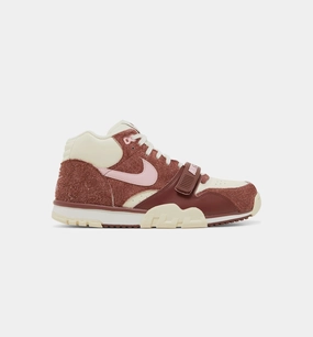 Air Trainer 1 Valentine's Day Mens Lifestyle Shoe - Dark Pony/Coconut Milk/Sail/Medium Soft Pink