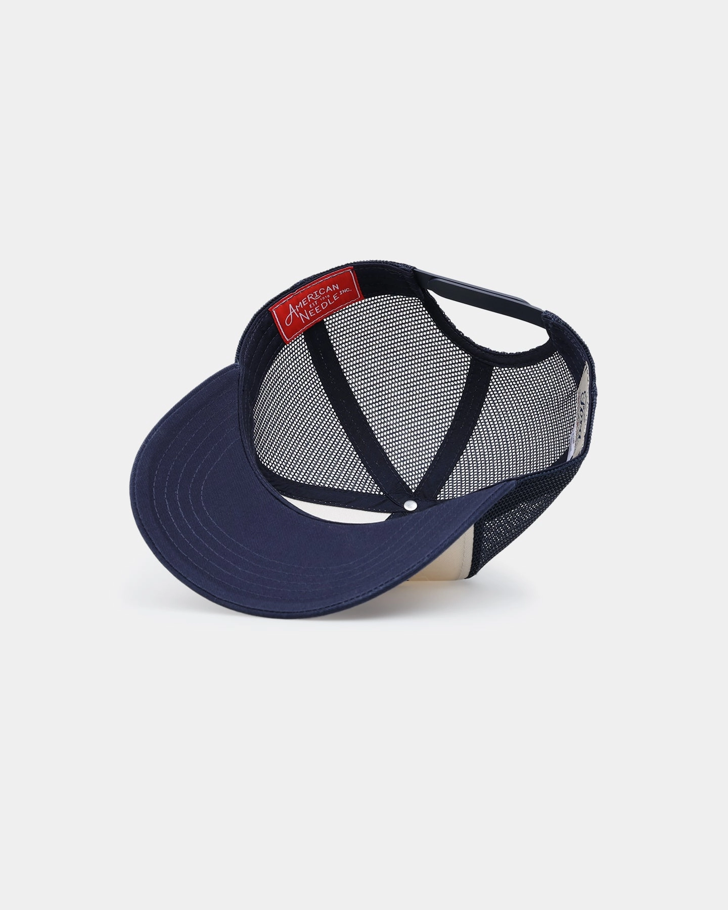 American Needle Sinclair Trucker Snapback Navy/Ivory