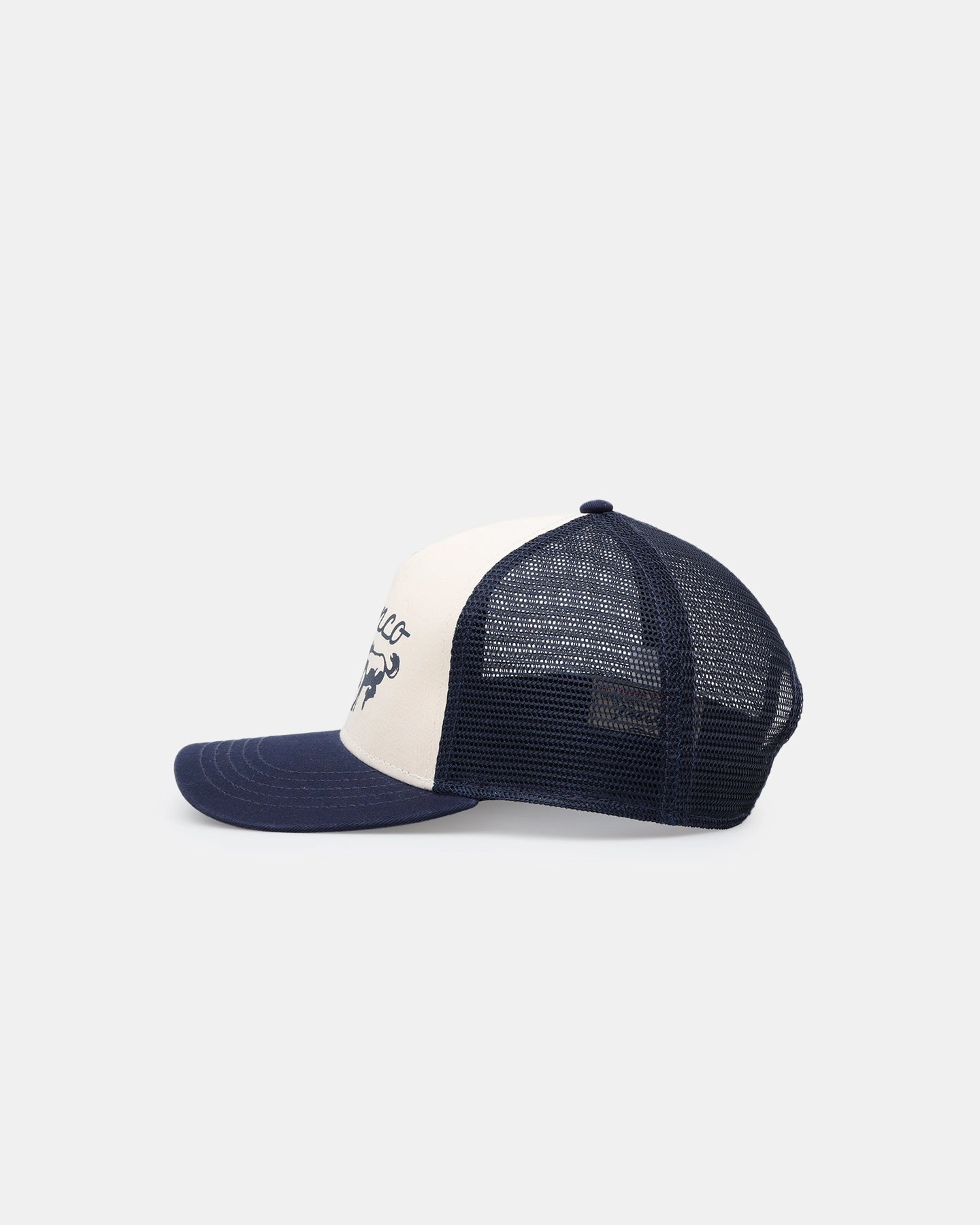 American Needle Sinclair Trucker Snapback Navy/Ivory