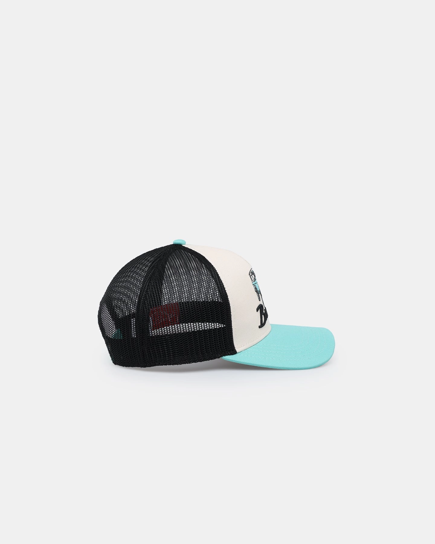American Needle Valin Trucker Snapback Black/Ivory