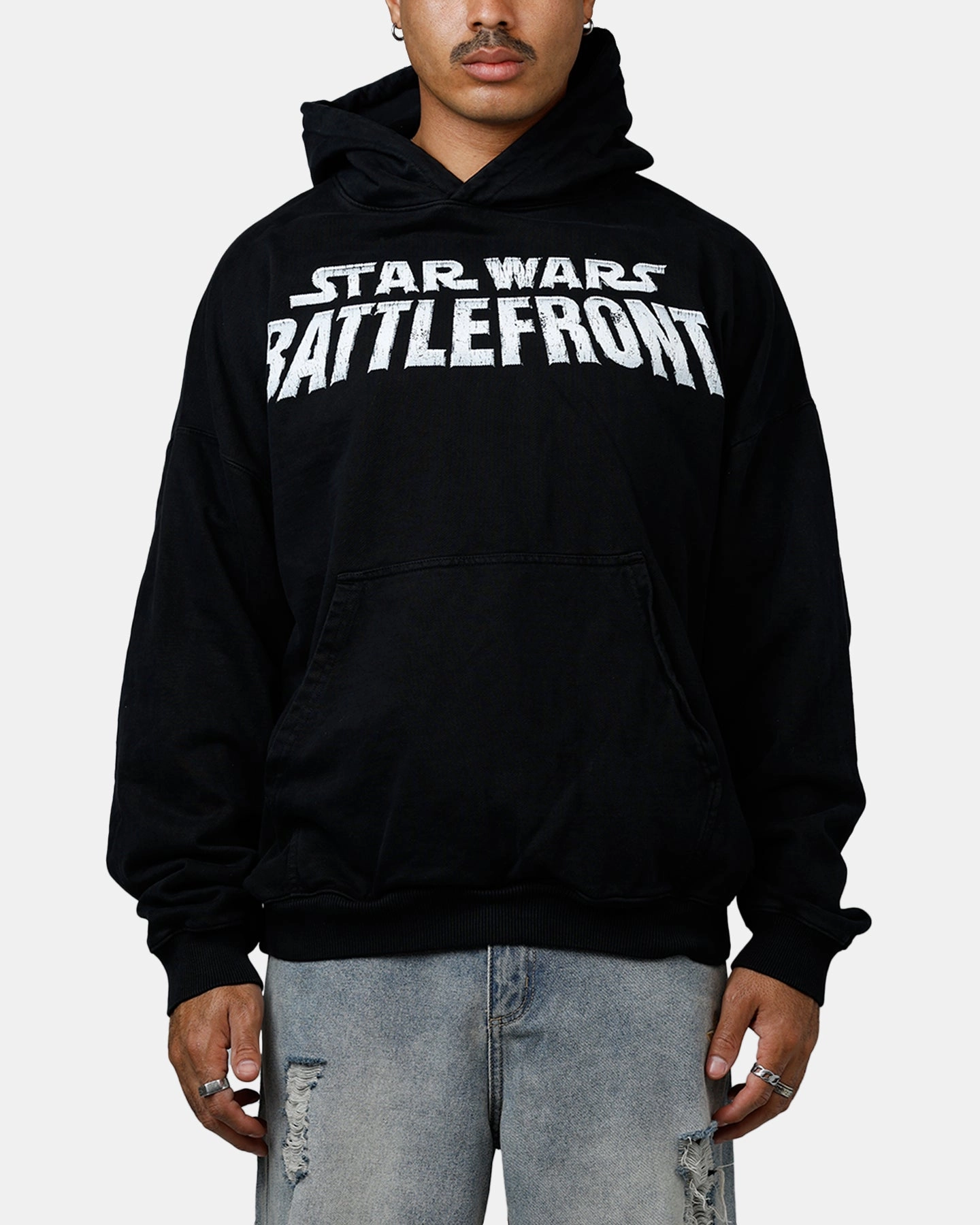 American Thrift Star Wars Battlefront Premium Hoodie Black