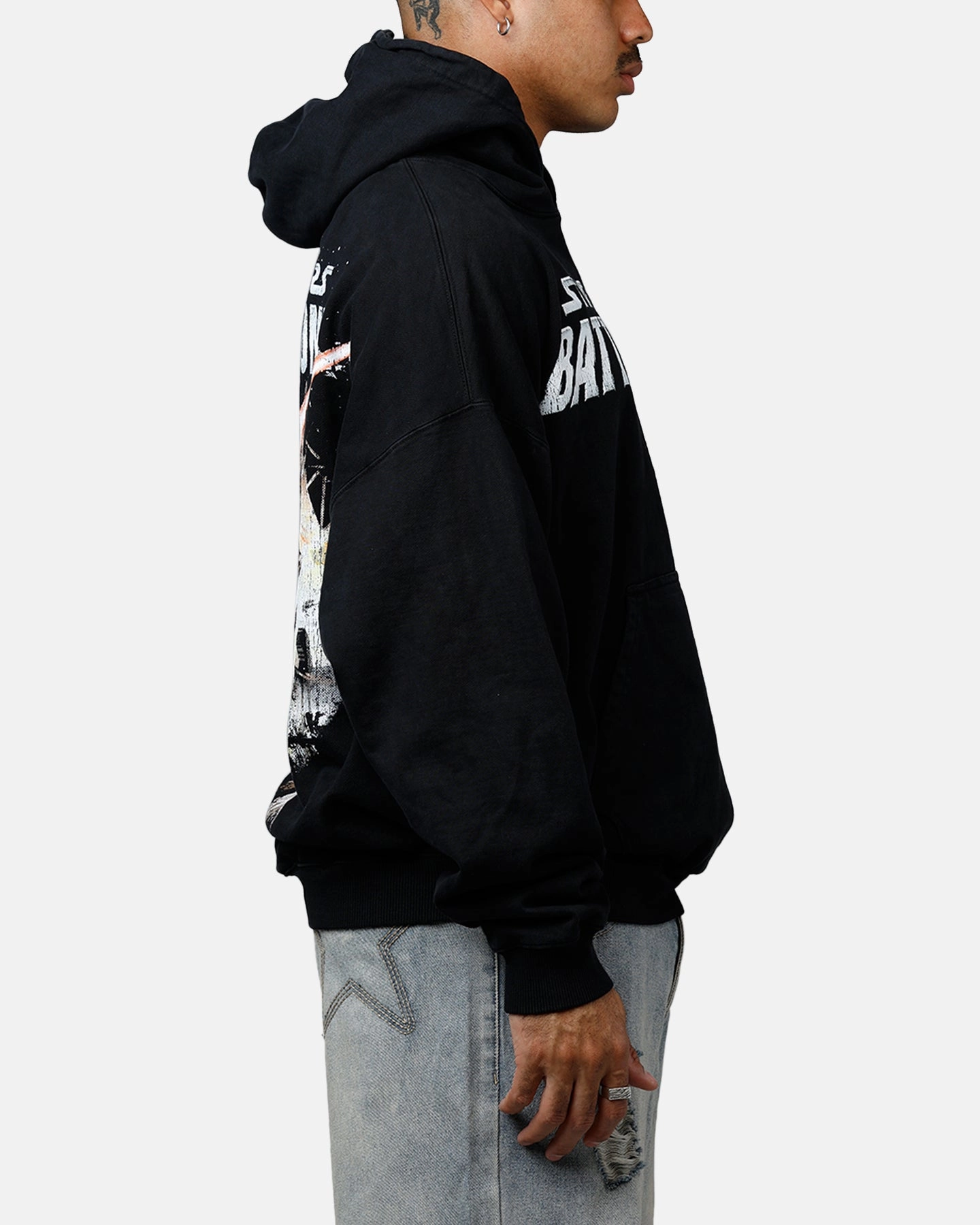American Thrift Star Wars Battlefront Premium Hoodie Black