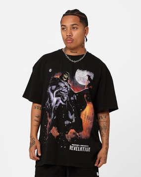American Thrift X Masters Of The Universe Skeletor Heavyweight T-Shirt Black