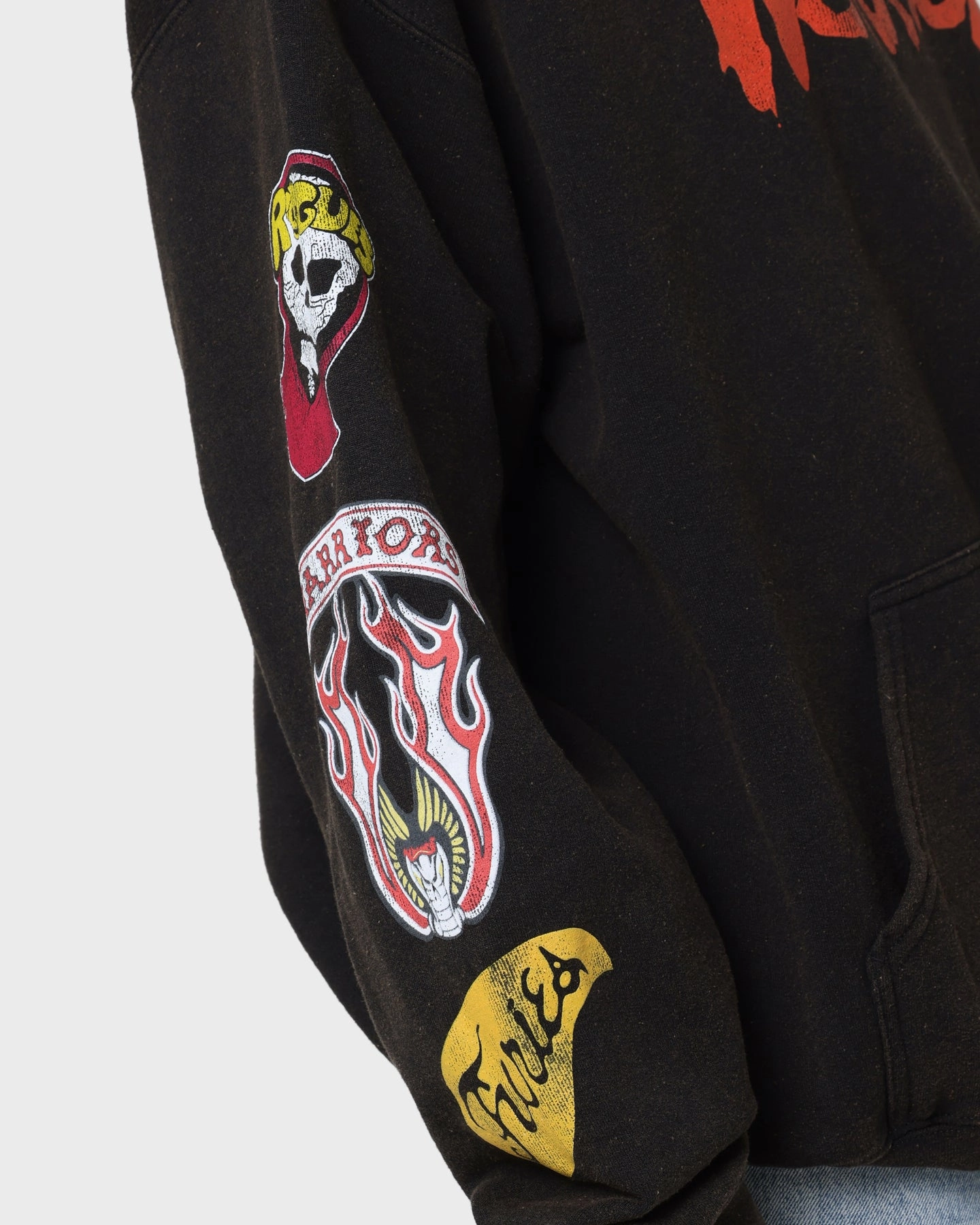 American Thrift X The Warriors The Warriors Vintage Hoodie Black Wash