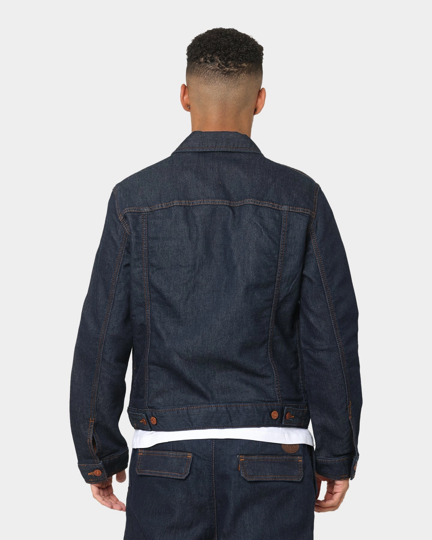 Armani Exchange Blouson Jacket Indigo Denim