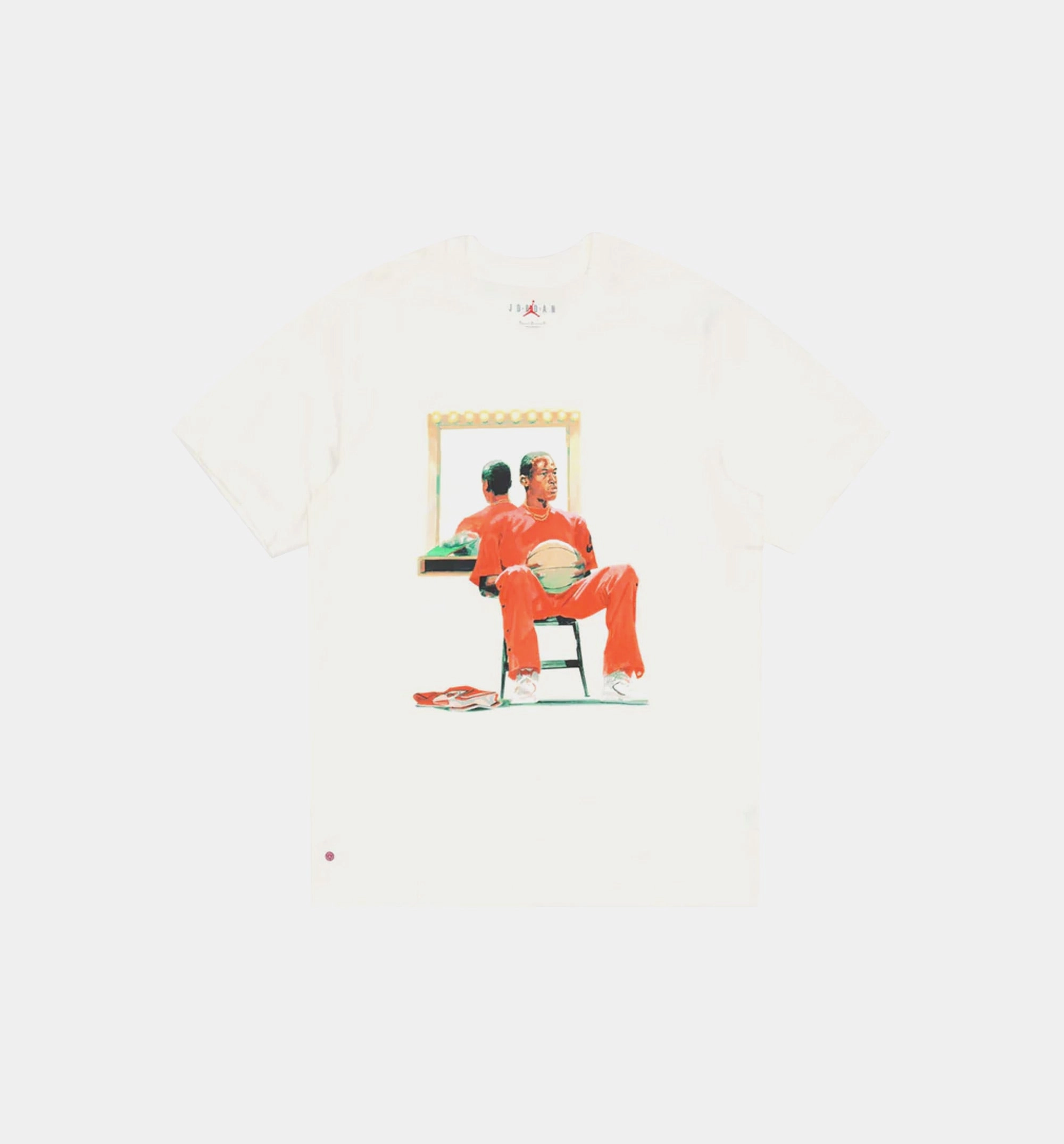 Artist Series by Jacob Rochester Mens Short Sleeve Shirt - Beige