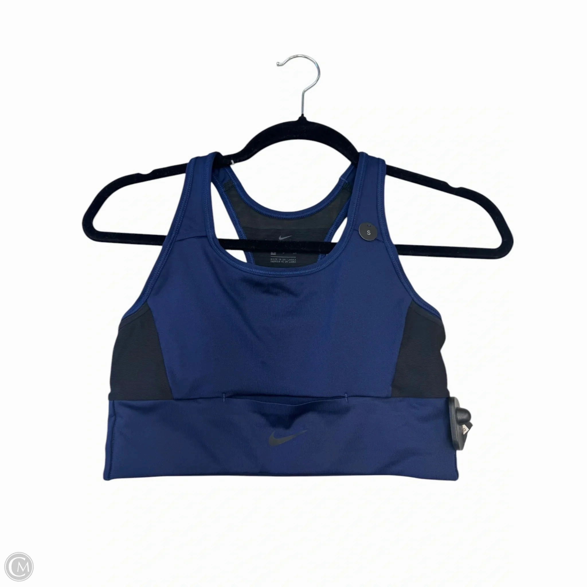 Athletic Bra By Nike In Blue. Size: S
