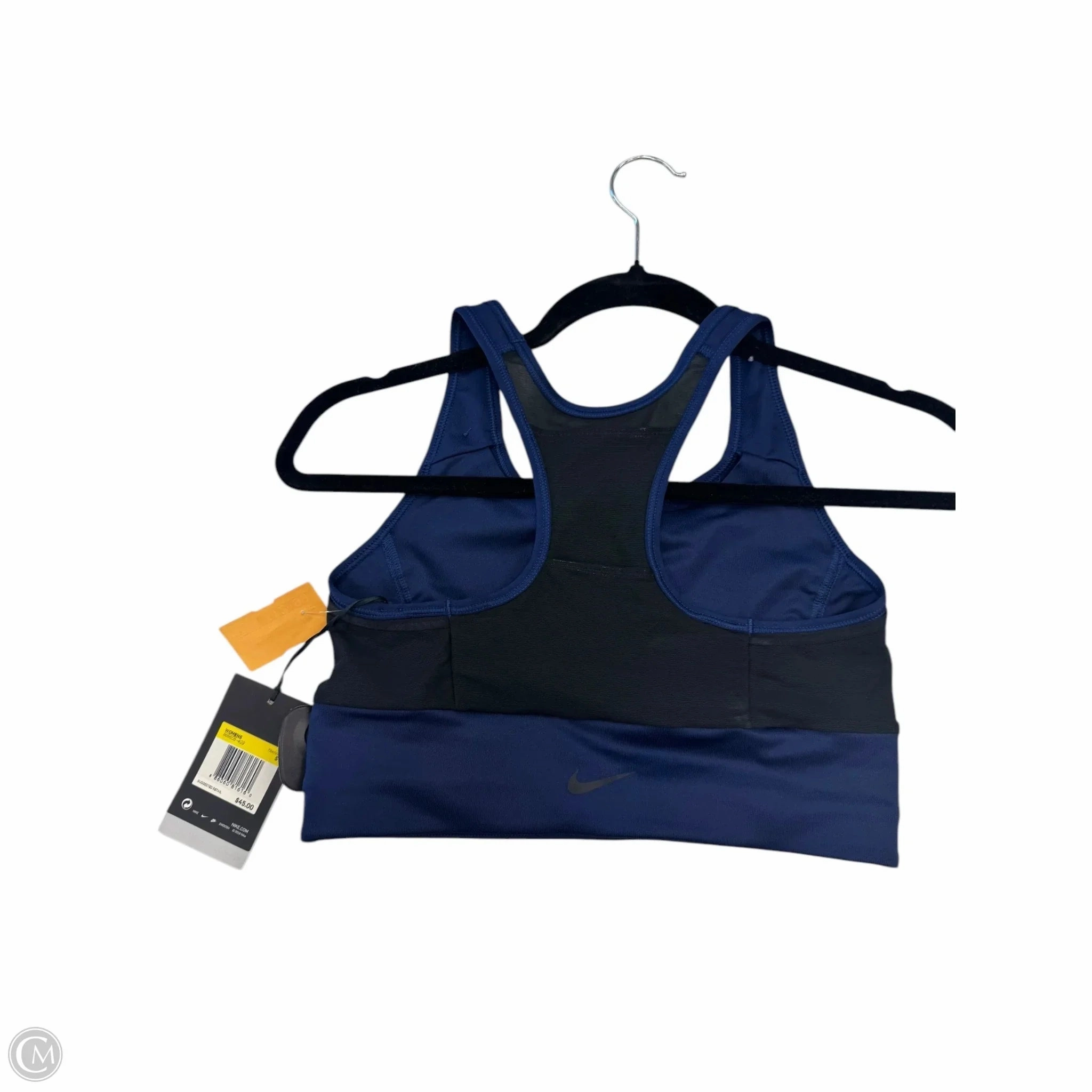Athletic Bra By Nike In Blue. Size: S