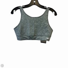 Athletic Bra By Nike In Grey. Size: L