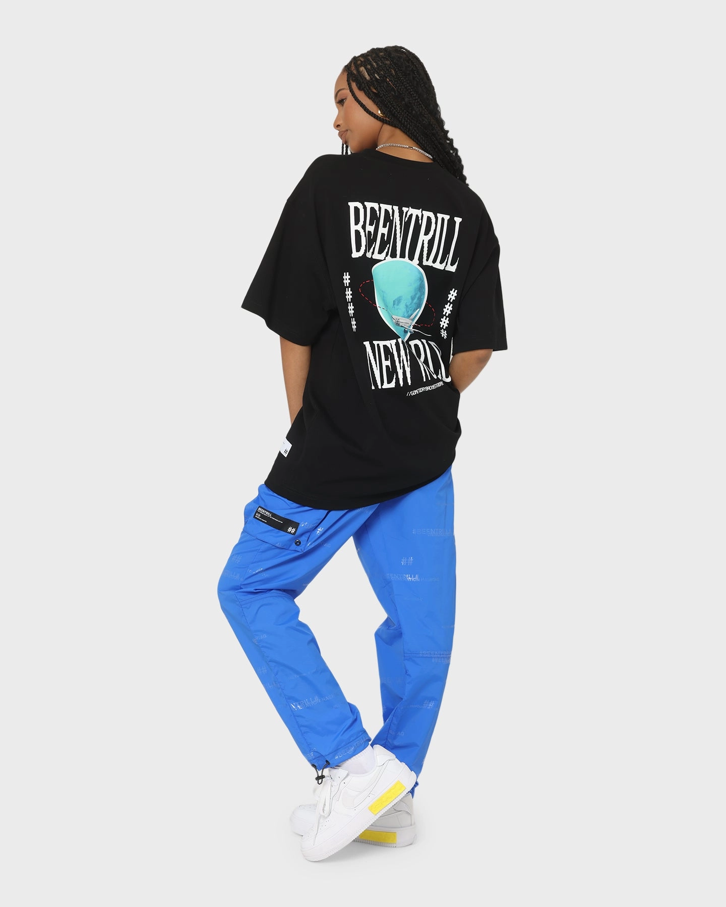 BEENTRILL New World Short Sleeve T-Shirt Black