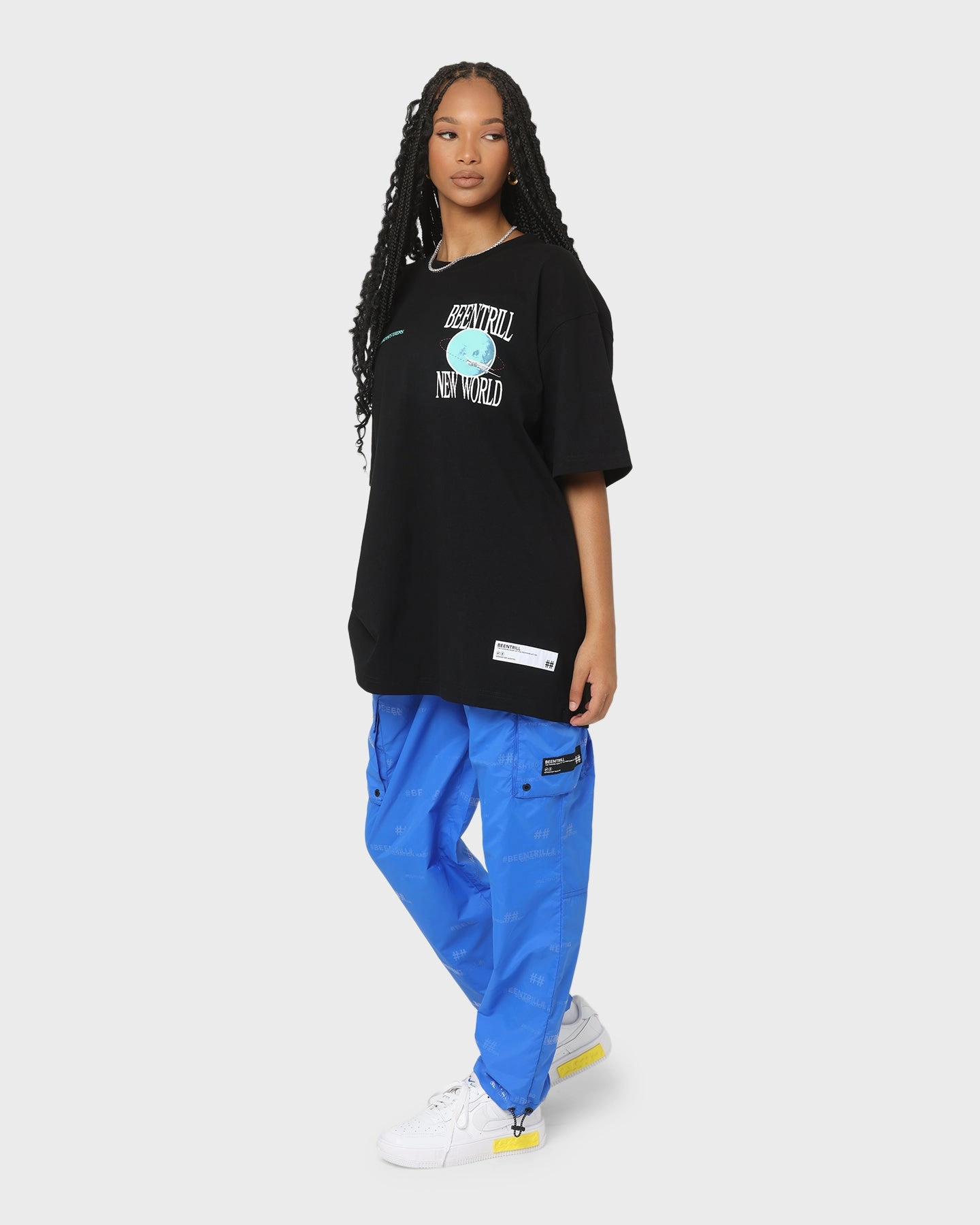 BEENTRILL New World Short Sleeve T-Shirt Black