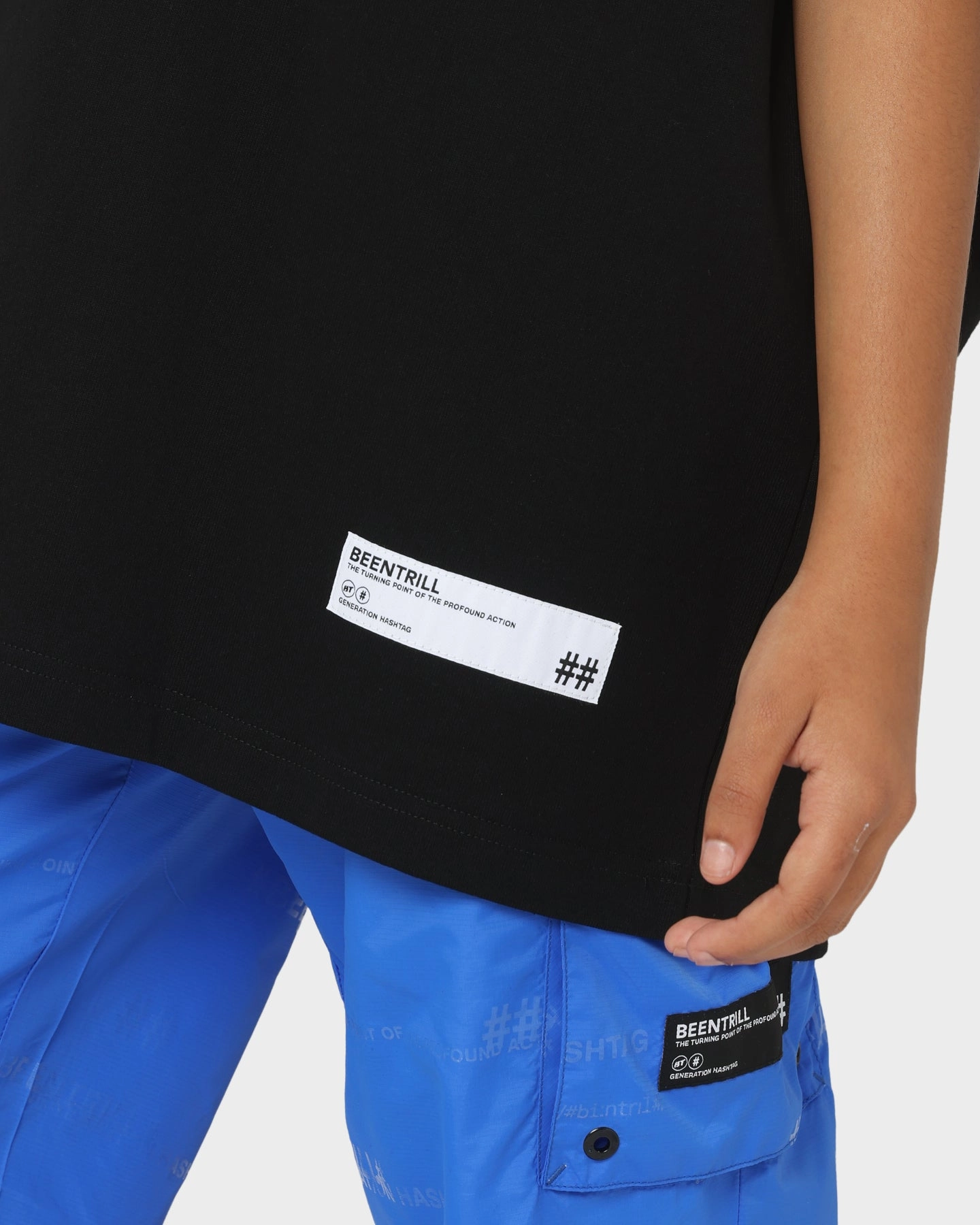 BEENTRILL New World Short Sleeve T-Shirt Black