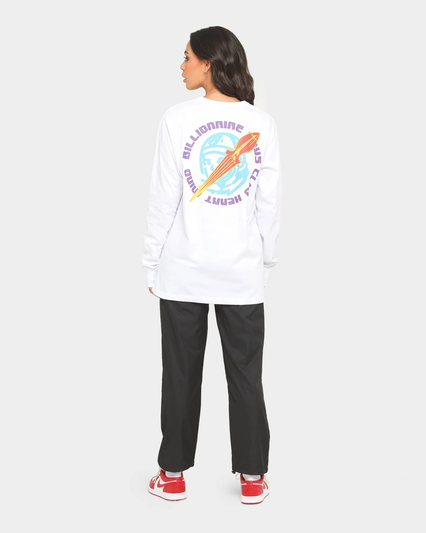 Billionaire Boys Club BB Rocket Long Sleeve T-Shirt White